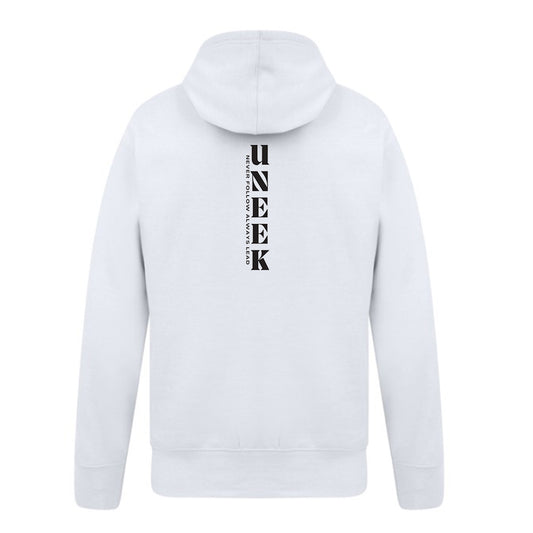 Uneek Vertical Slogan - Hoodie + pass it forward