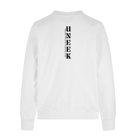 Uneek Vertical Slogan -  Sweatshirt + Pass it forward