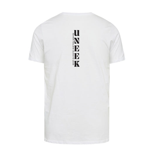 Uneek Vertical Slogan - T-Shirt + Pass it forward